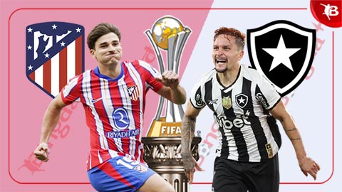 Nhận định bóng đá Atletico vs Botafogo, 02h00 ngày 24/6: Bắt Atletico phải chia điểm Nhận định bóng đá Atletico vs Botafogo, 02h00 ngày 24/6: Bắt Atletico phải chia điểm