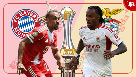 Nhận định bóng đá Bayern vs Benfica, 02h00 ngày 25/6: Dắt tay nhau đi tiếp Nhận định bóng đá Bayern vs Benfica, 02h00 ngày 25/6: Dắt tay nhau đi tiếp