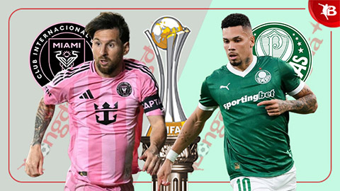 Nhận định bóng đá Inter Miami vs Palmeiras, 08h00 ngày 24/6: Dắt tay nhau đi tiếp Nhận định bóng đá Inter Miami vs Palmeiras, 08h00 ngày 24/6: Dắt tay nhau đi tiếp