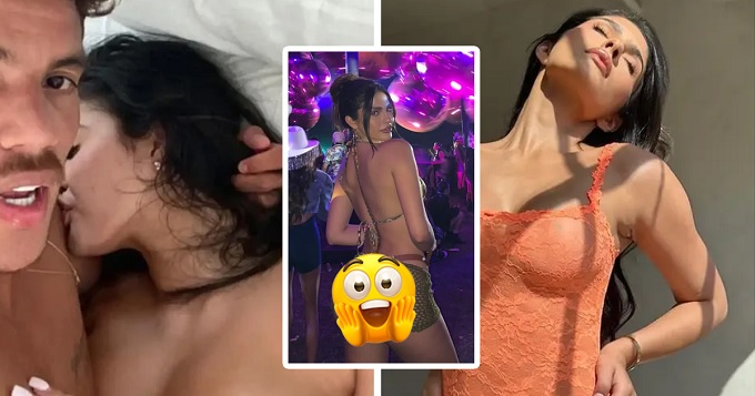 Bỏng mắt ảnh giường chiếu của Dos Santos với nhân tình