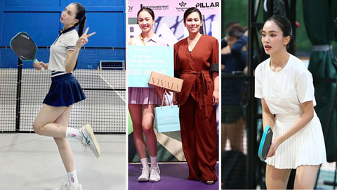 Hot girl Đặng Yến giành danh hiệu Hoa khôi tại giải Pickleball, nhan sắc ngày càng thăng hạng Hot girl Đặng Yến giành danh hiệu Hoa khôi tại giải Pickleball, nhan sắc ngày càng thăng hạng