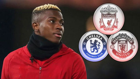 Tam đại gia Premier League chỉ chiêu mộ Victor Osimhen với một điều kiện Tam đại gia Premier League chỉ chiêu mộ Victor Osimhen với một điều kiện