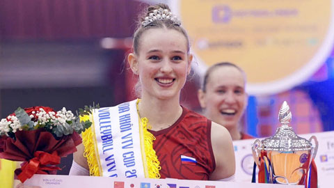 Palshina Elizaveta – 'Búp bê Nga' giành danh hiệu Hoa khôi VTV Cup 2024 Palshina Elizaveta – 'Búp bê Nga' giành danh hiệu Hoa khôi VTV Cup 2024