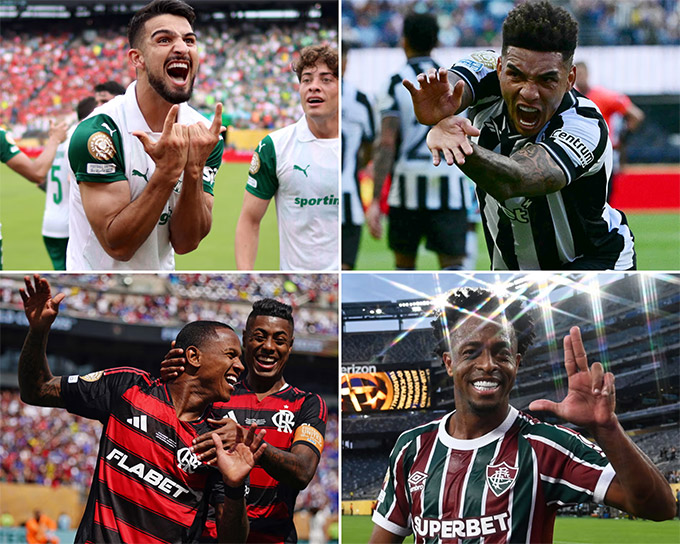 Brazil có tới 4 CLB lọt vào vòng 1/8 FIFA Club World Cup 2025