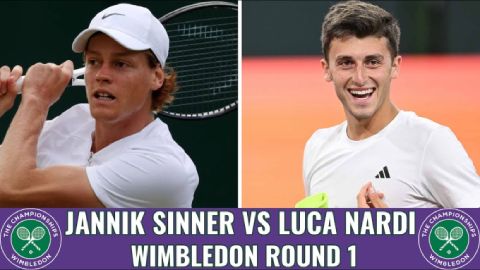 Trực tiếp tennis Jannik Sinner vs Luca Nardi, 19h00 ngày 1/7: Bản lĩnh của số 1 thế giới Trực tiếp tennis Jannik Sinner vs Luca Nardi, 19h00 ngày 1/7: Bản lĩnh của số 1 thế giới