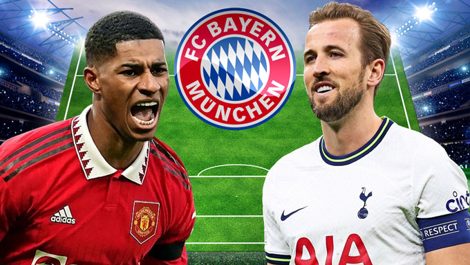 Rashford có thể thành đồng đội với Kane tại Bayern