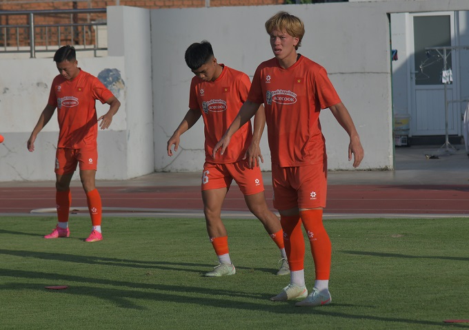 Vikto Lê ghi 1 bàn thắng cho U23 Việt Nam. Ảnh: Phan Hồng 