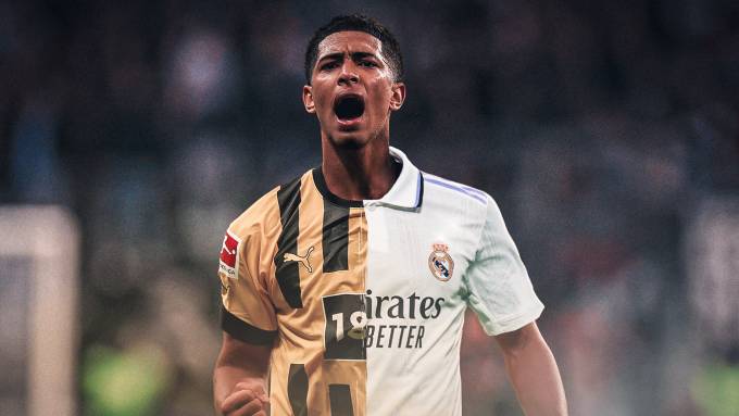 Jude Bellingham tỏa sáng cả trong màu áo Real Madrid lẫn Dortmund