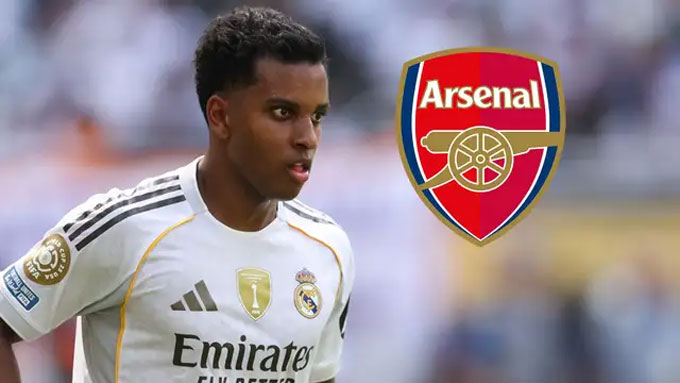 Rodrygo đang được Arsenal theo đuổi