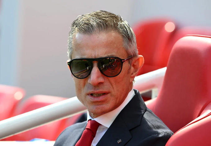 Giám đốc thể thao Andrea Berta của Arsenal vẫn đang làm việc hết công suất vì lợi ích tốt nhất của CLB