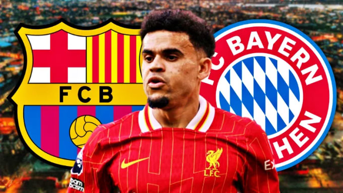 Diaz được cả Barca và Bayern theo đuổi