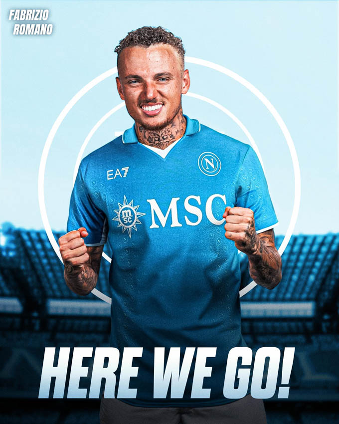 Lang sắp trở thành tân binh thứ ba của Napoli