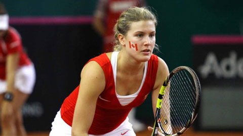Mỹ nhân Eugenie Bouchard bị phạt tại pickleball, sang tennis thua ở 'vòng gửi xe'