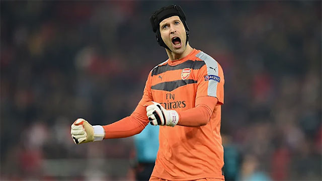 Ở Arsenal, Cech chơi 139 trận và có 54 lần giữ sạch lưới.
