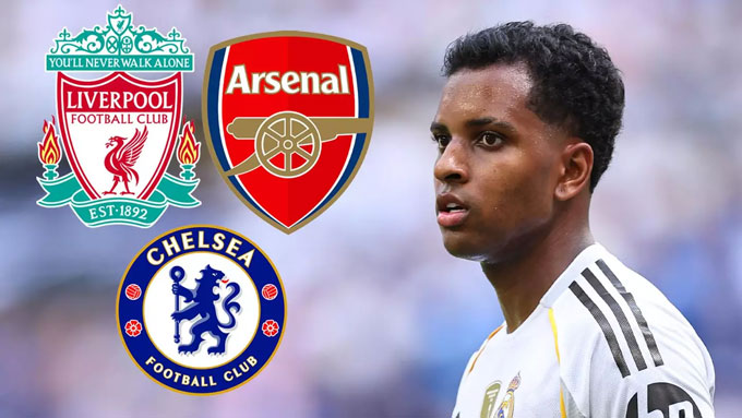 Rodrygo được cả Liverpool, Chelsea và Arsenal theo đuổi