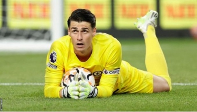Kepa từng thất bại trong màu áo CLB Chelsea