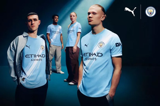 Man City ký hợp đồng khủng với Puma