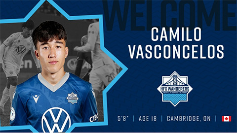 Camilo Vasconcelos: Sao trẻ Canada chờ cơ hội về Việt Nam chơi bóng