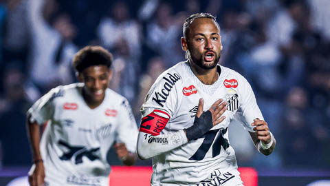 Neymar ghi bàn đẳng cấp, chạm cột mốc ấn tượng