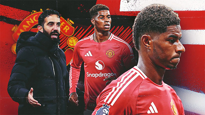 Mối quan hệ giữa Rashford và Amorim đã không thể cứu vãn