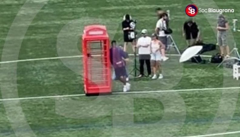 Rashford đã chụp ảnh, tập luyện với Barca