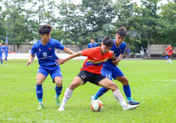 U21 TP.HCM và U21 Thể Công Viettel cùng vào tứ kết. Ảnh: Trung Đặng