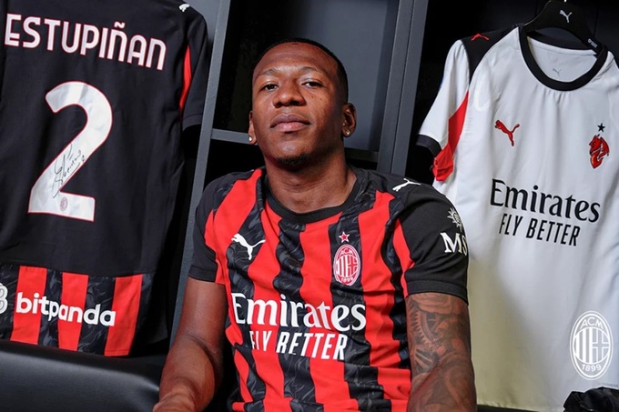 Milan chiêu mộ thành công Estupinan
