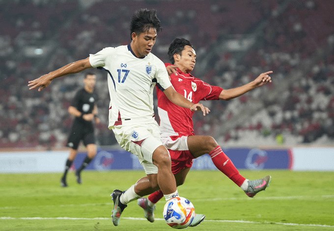 U23 Indonesia đã gây nên nhiều sự ức chế cho U23 Thái Lan ở bán kết