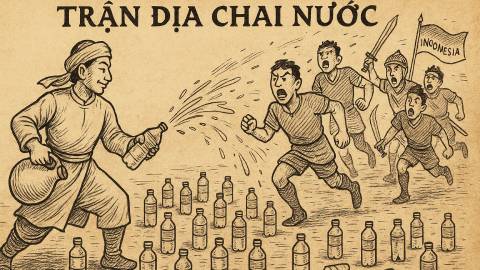  Nhân vật chính tiết lộ sự thật vụ rải chai nước của U23 Việt Nam trước U23 Indonesia