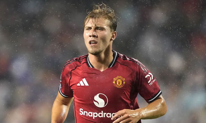 Hojlund ít nhiều đã cho thấy sự tiến bộ