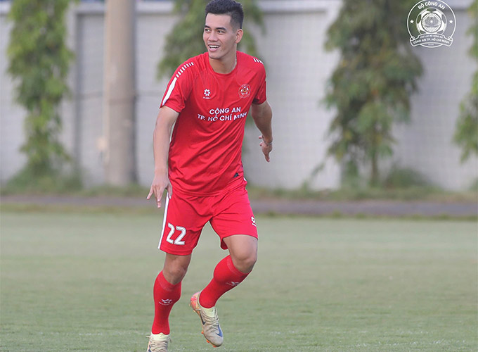 Tiến Linh nhận được nhiều kỳ vọng khi đầu quân cho đội bóng mới - Ảnh: CA TP.HCM