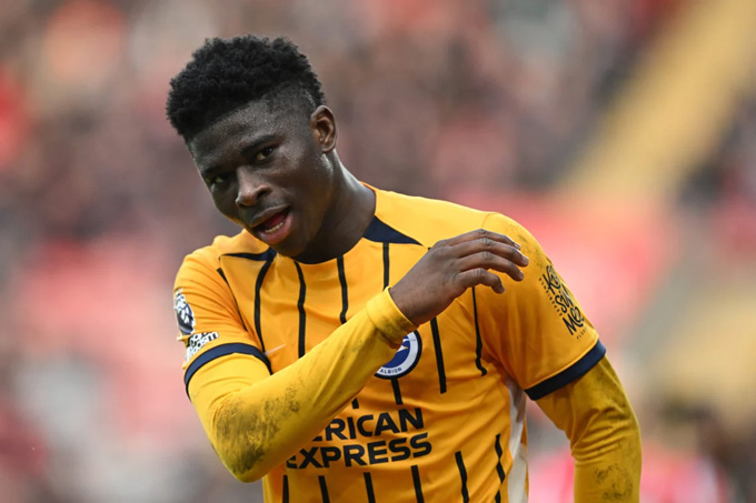 Baleba có thể cùng Fernandes tạo thành một trong những cặp tiền vệ hay nhất Premier League