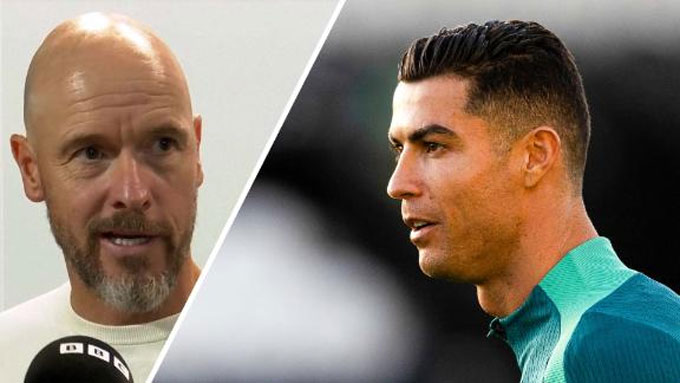 Ten Hag khẳng định Ronaldo không phải là vấn đề của ông tại MU