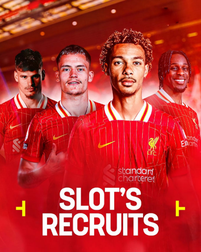 Slot mang về hàng loạt tân binh cho Liverpool ở hè 2025
