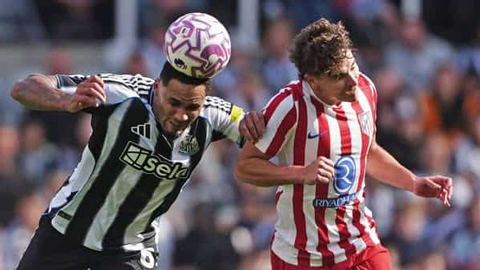 Newcastle thua đau Atletico, Milan bị Leeds cầm hoà Newcastle thua đau Atletico, Milan bị Leeds cầm hoà