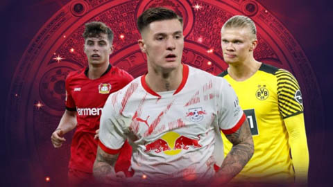 Top 5 vụ bán cầu thủ đắt nhất từ Bundesliga sang Premier League: Benjamin Sesko có thành công?