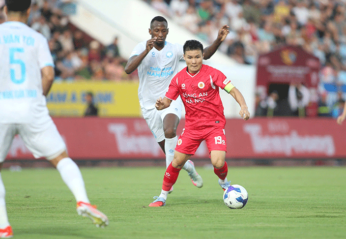 CAHN đang là đội có lối chơi sắc nét, độ nguy hiểm cao bậc nhất tại V.League