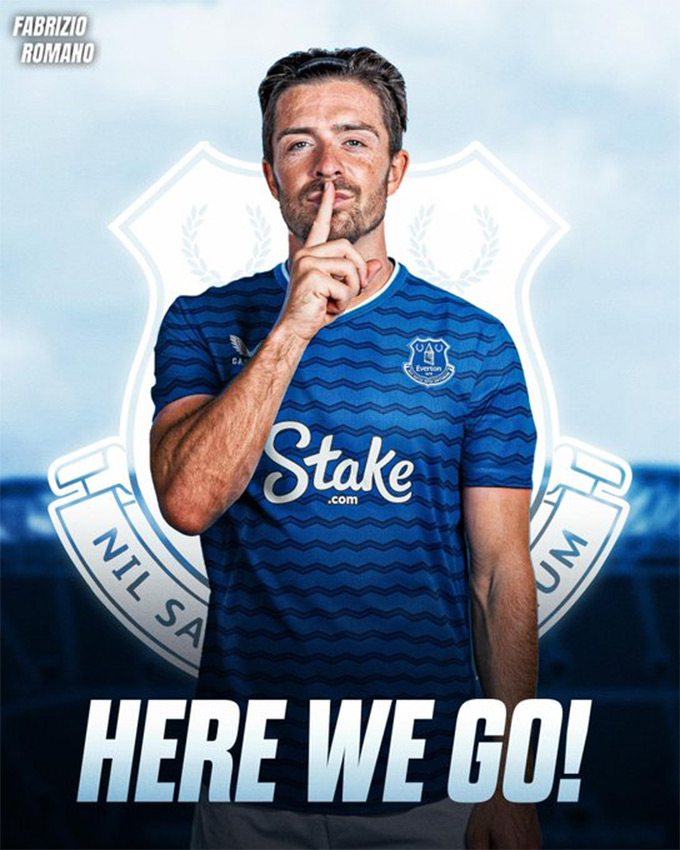 Grealish cập bến Everton