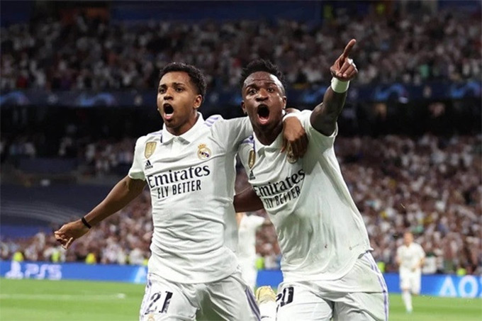 Man City nhắm Vinicius chứ không phải Rodrygo
