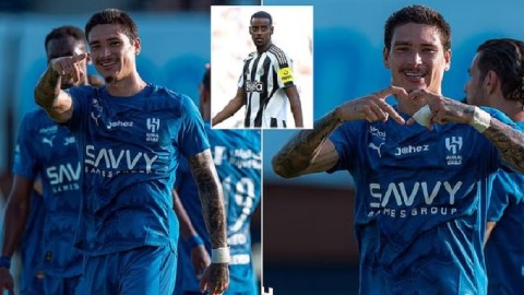 Nunez tiếp tục ghi bàn cho Al Hilal
