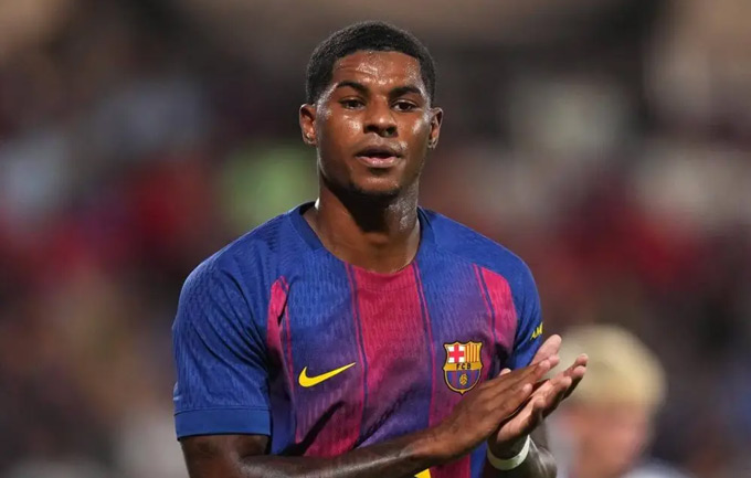 Barca đã đăng ký thành công Rashford