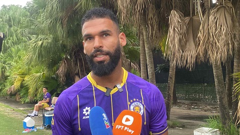 Ngoại binh 27 tỷ đồng đánh giá cao V.League, muốn giành chức vô địch cùng Hà Nội FC