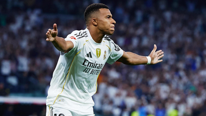 Mbappe mang về thắng lợi đầu tiên cho Real Madrid