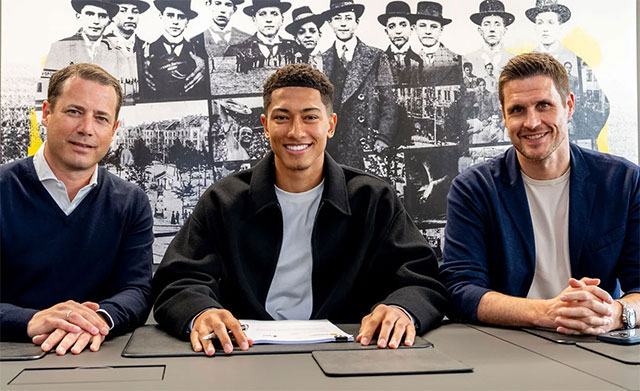 Bellingham mới đầu quân cho Dortmund