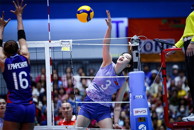 ĐT bóng chuyền nữ Việt Nam chuẩn bị dự giải vô địch thế giới lần đâu. Ảnh: TVA