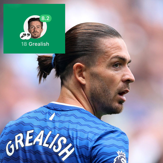 Grealish kiến tạo cả 2 bàn thắng của Everton