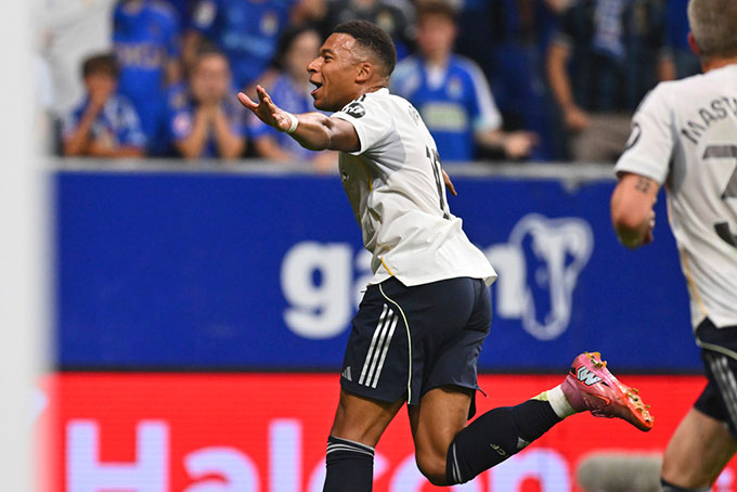 Kylian Mbappe đang rất sung mãn