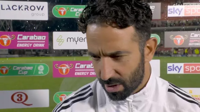 Amorim đã chỉ trích các học trò