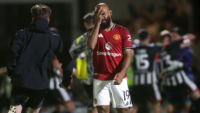 MU sớm bị loại khỏi Cúp Liên đoàn