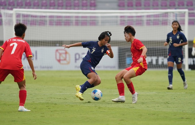 U16 nữ Việt Nam quyết tâm giành HCĐ